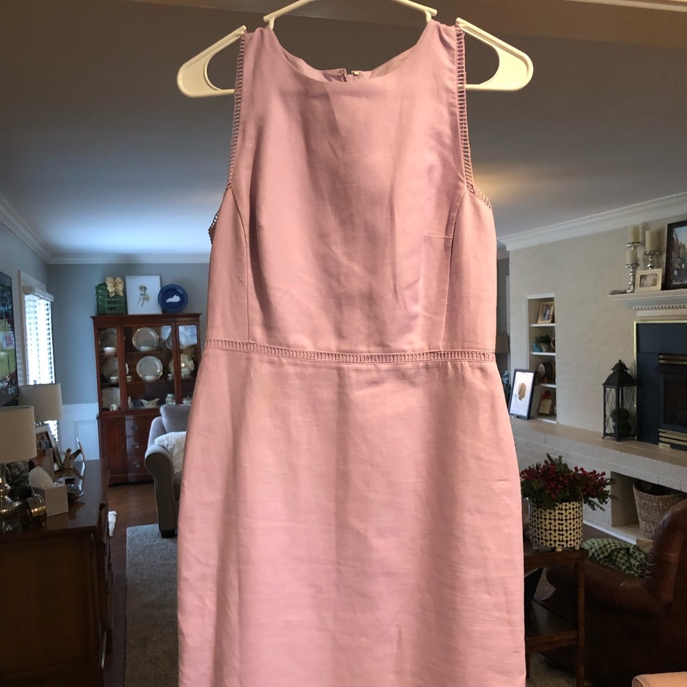 LOFT Pink Sleeveless Mini Dress
